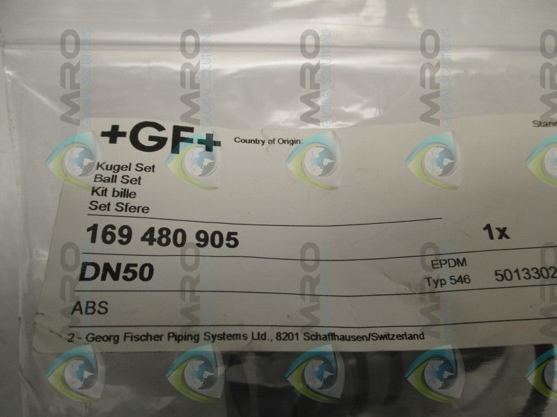 GEORGE FISCHER 169480905 BALL SET * NEW IN FACTORY BAG *