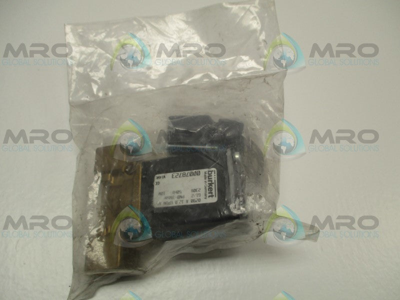 BURKERT 0290A12,0EPDMMS 078723 440-644 SOLENOID VALVE * NEW IN FACTORY BAG *