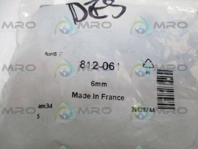 LEGRIS 31020600 812-061 PNEUMATIC ELBOW (PKG. OF 5) * NEW IN FACTORY BAG *