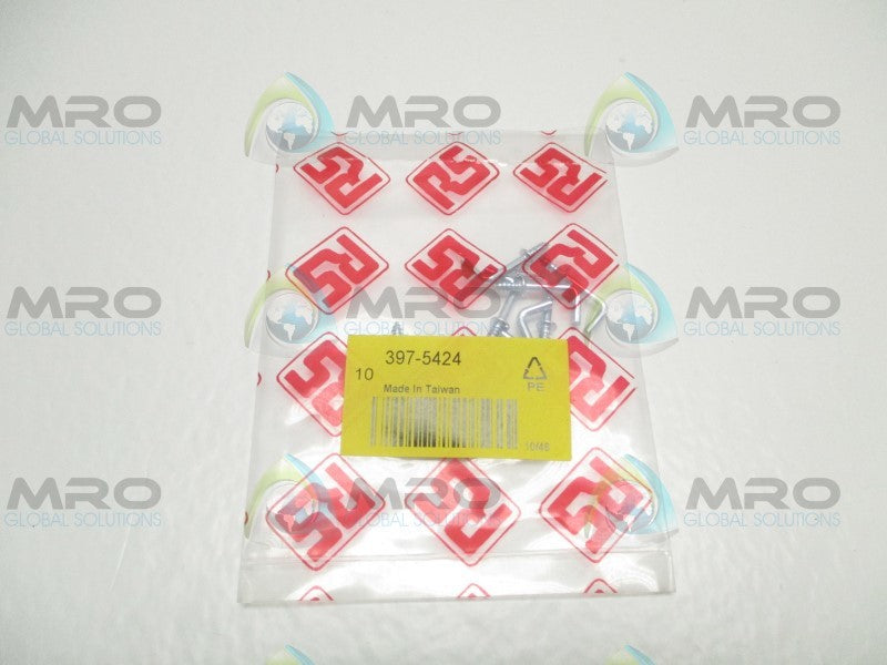RS PRO 397-5424 HOOK 13mm (PKG. OF 10) * NEW IN FACTORY BAG *