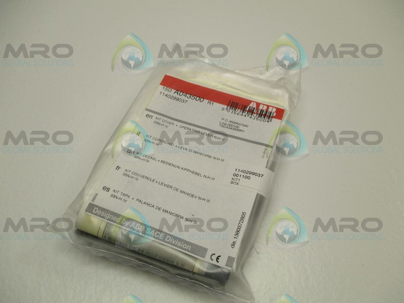 ABB 1SDA043500R1 KIT COVER + OPERATING LEVER * NEW IN FACTORY BAG *