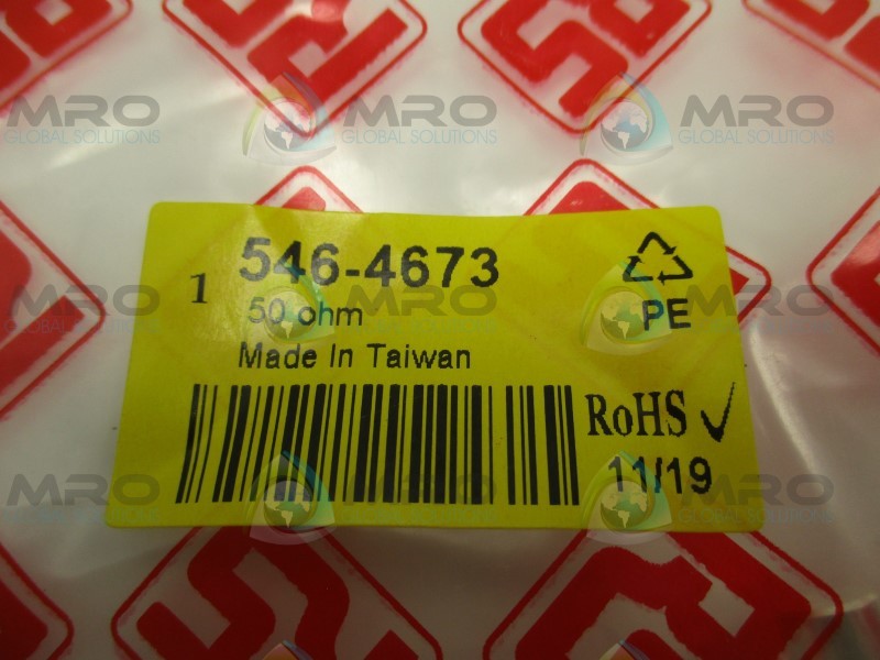 RS PRO 546-4673 STRAIGHT TERMINATOR 50 OHMS * NEW IN FACTORY BAG *