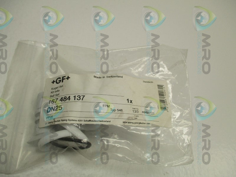 GEORGE FISCHER 167484137 BALL SET * NEW IN FACTORY BAG *
