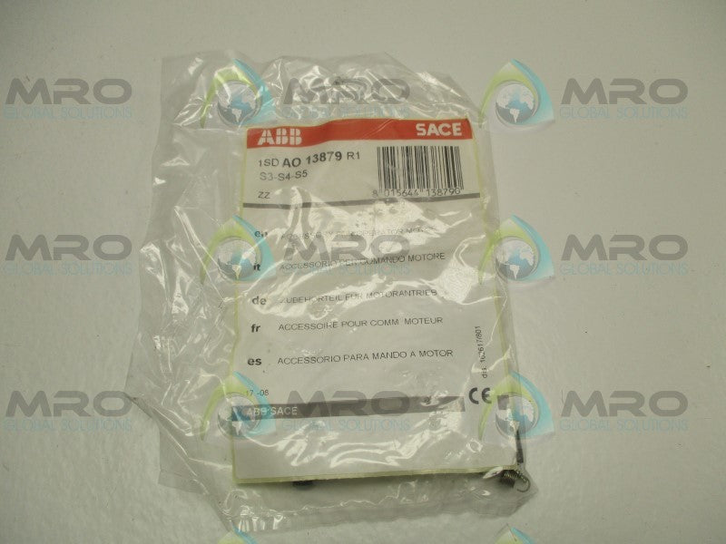 ABB SACE 1SDAO13879R1 S3-S4-S5 ACESSORY FOR MOTOR * NEW IN FACTORY BAG *