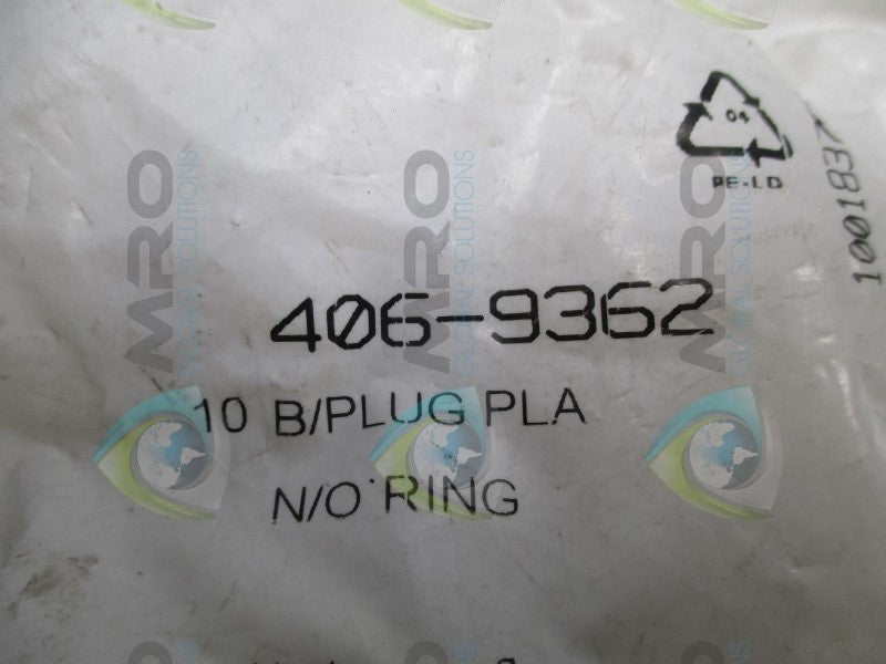 LAPP 52006160 406-9362 BLANKING PLUG (PKG. OF 10) * NEW IN FACTORY BAG *