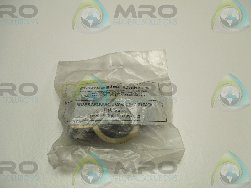 DONCASTER CABLES BW50 ARMOURED CABLE GLAND PACK * NEW IN FACTORY BAG *