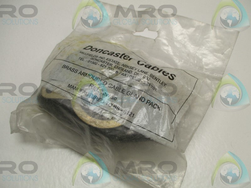 DONCASTER CABLES BW50 ARMOURED CABLE GLAND PACK * NEW IN FACTORY BAG *