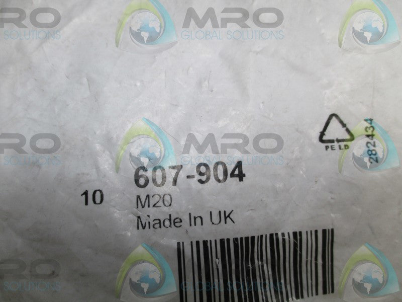 RS PRO 607-904 LOCATING CABLE BUSH (PKG. OF 10) * NEW IN FACTORY BAG *