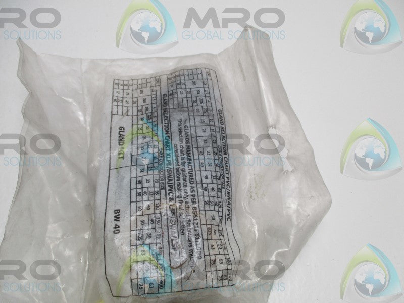 DONCASTER CABLES BW40 BRASS ARMOURED CABLE GLAND KIT * NEW IN FACTORY BAG *