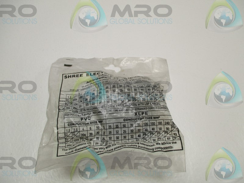 SHREE ELECTRIAL ACCESSORIES BW-50 CABLE GLAND * NEW IN FACTORY BAG *
