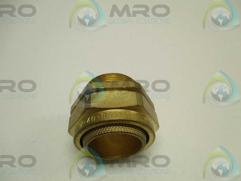 INDUSTRIAL MRO BW40 BS6121 CABLE GLAND 1-1/4"X1-1/4"  *NEW NO BOX *
