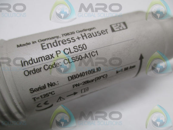 ENDRESS+HAUSER Indumax P CLS50-A1C1 ANALOG CONDUCTIVITY SENSOR * NEW IN BOX *