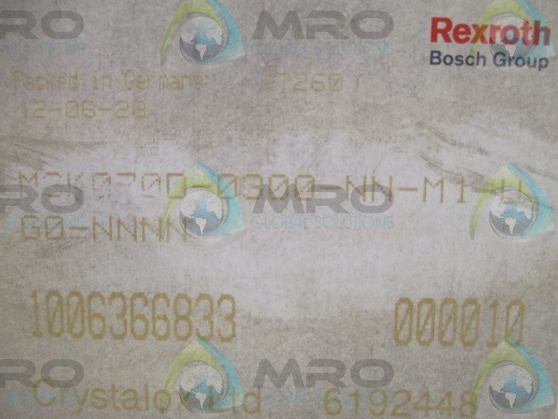 REXROTH MSK070D-0300-NN-M1-U-G0-NNNN SERVO MOTOR * FACTORY SEALED *