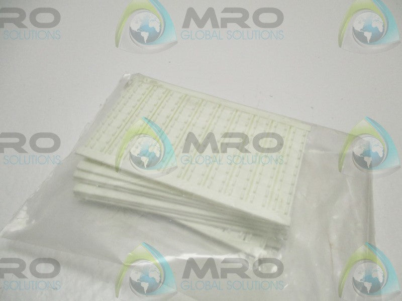 ABB RCT610 023600004 TOP MARKER BLANK (PKG. OF 10) * NEW IN FACTORY BAG *
