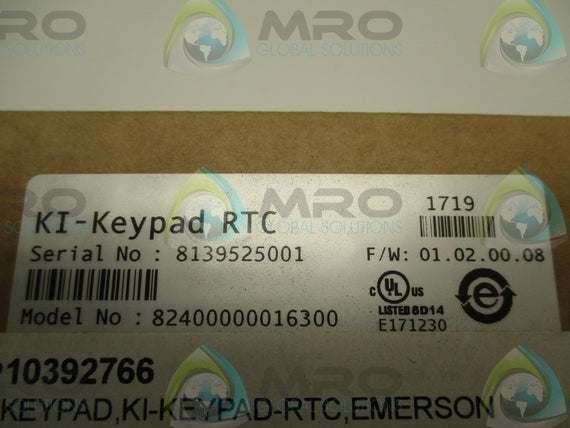 CONTROL TECHNIQUES 1719 KI-KEYPAD RTC * NEW IN BOX *