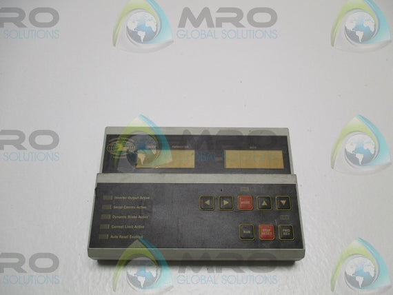 CONTROL TECHNIQUES DCN93400 CONTROL PANEL DISPLAY * USED *