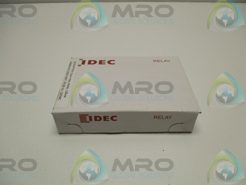 IDEC RH2B-UL RELAY 110-120VAC (PKG. OF 10) * FACTORY SEALED *