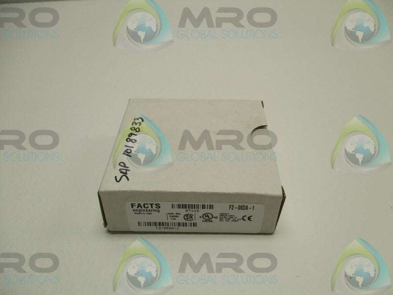 FACTS F2-08AD-1 ANALOG INPUT MODULE * FACTORY SEALED *