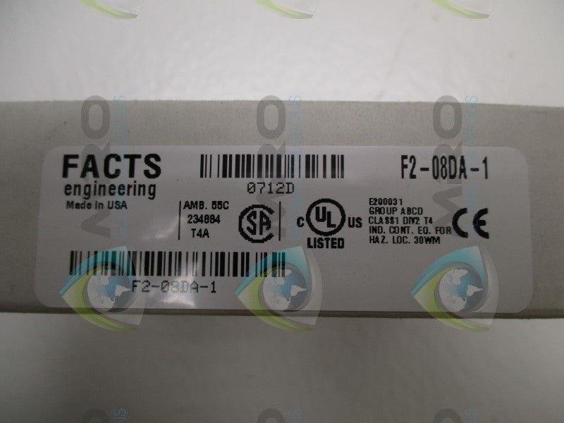 FACTS F2-08AD-1 ANALOG INPUT MODULE * FACTORY SEALED *
