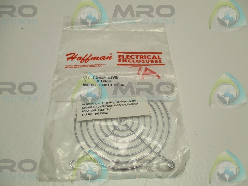 HOFFMAN A-GARD4 FINGER GUARD * NEW IN FACTORY BAG *