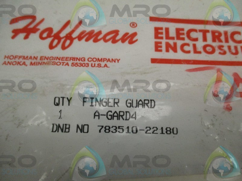 HOFFMAN A-GARD4 FINGER GUARD * NEW IN FACTORY BAG *