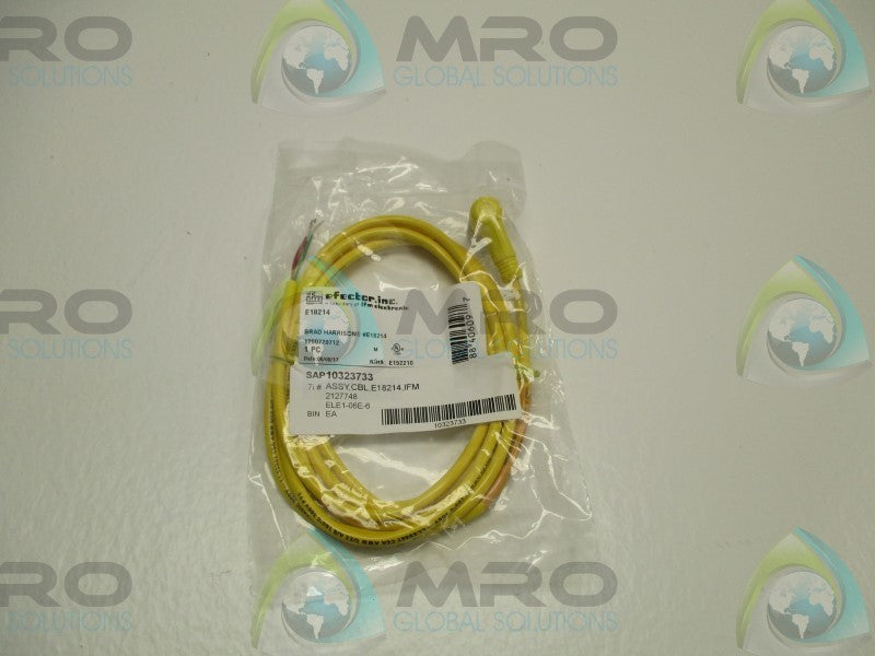 IFM EFECTOR E18214 CORDSET * NEW IN FACTORY BAG *