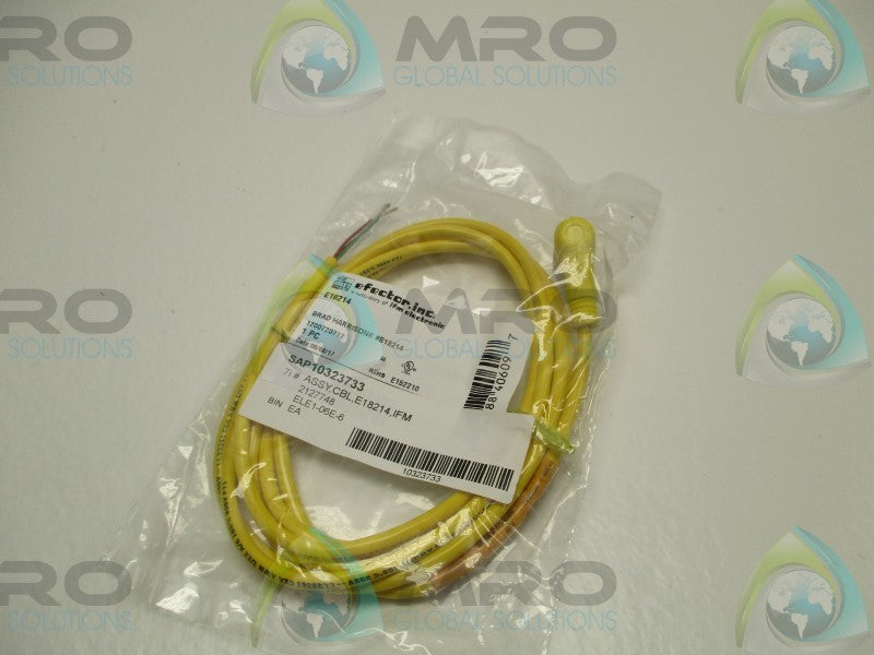 IFM EFECTOR E18214 CORDSET * NEW IN FACTORY BAG *