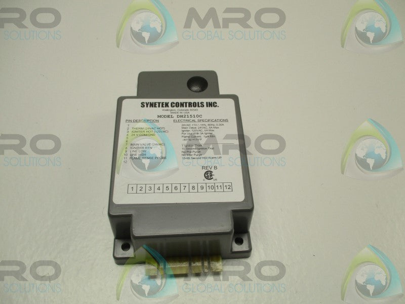 SYNETEK CONTROLS DH21510C SPARK IGNITION MODULE * NEW NO BOX *