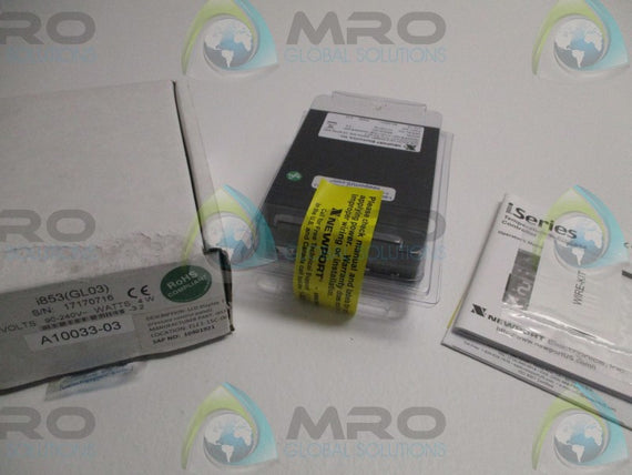 NEWPORT ELECTRONICS i853(GL03) TEMPERATURE CONTROLLER * NEW IN BOX *