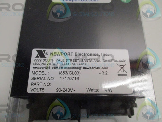 NEWPORT ELECTRONICS i853(GL03) TEMPERATURE CONTROLLER * NEW IN BOX *