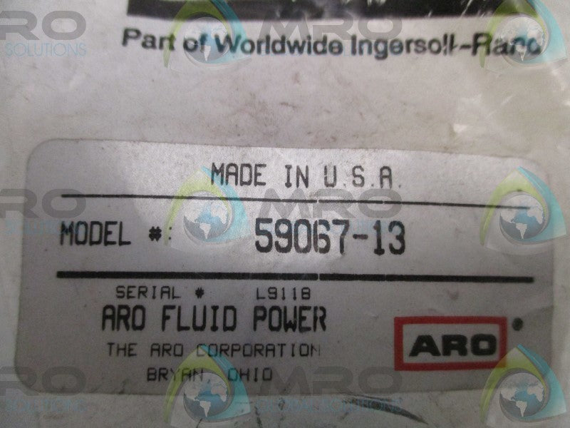 INGERSOLL RAND 59067-13 PUSHBUTTON OPERATOR * NEW IN FACTORY BAG *
