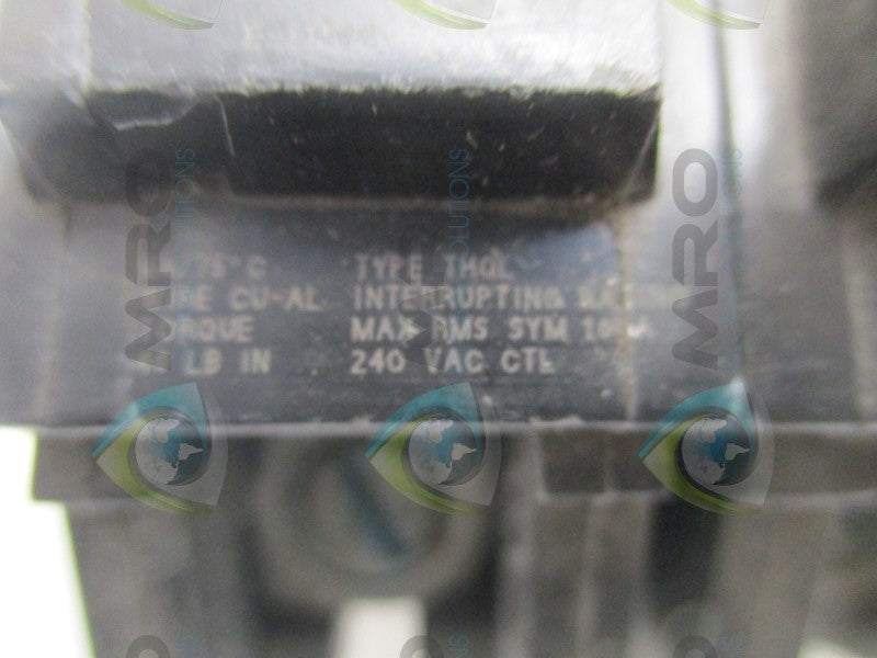 GENERAL ELECTRIC THQL32060 CIRCUIT BREAKER 60A * USED*