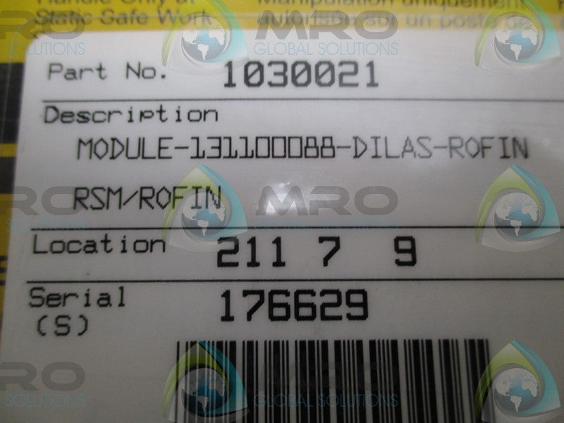 ROFIN 131100088 DILAS DIODENLASER * NEW IN ORIGINAL PACKAGE *