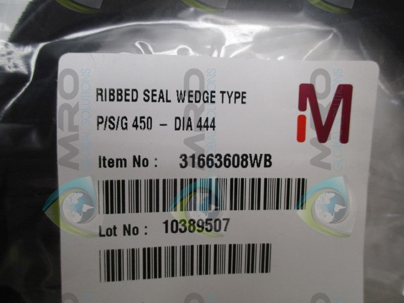 MILLIPORE 31663608WB RIBBED SEAL WEDGE * NEW IN FACTORY BAG *