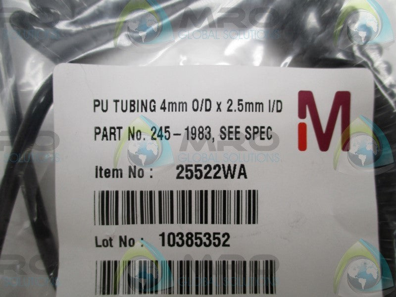 MILLIPORE 25522WA PU TUBING * NEW IN FACTORY BAG *