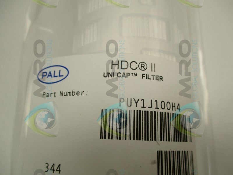 PALL PUY1J100H4 UNI CAP FILTER * NEW IN FACTORY BAG *
