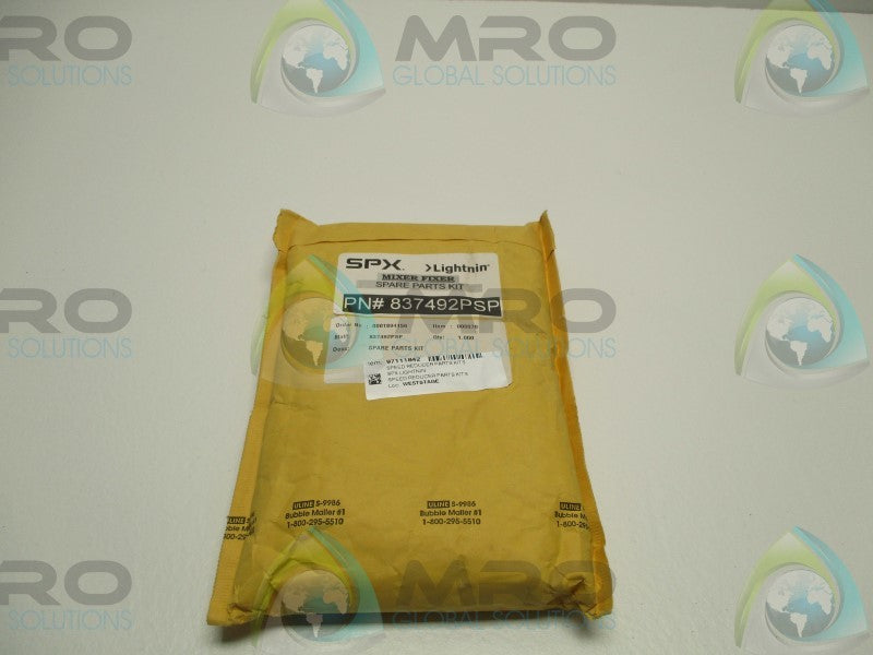 SPX 837492PSP SPARE PARTS KIT * NEW IN ORIGINAL PACKAGE *