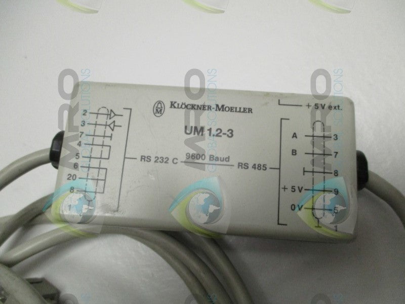 KLOCKNER MOELLER UM1.2-3 COMMUNICATION MODULE * USED *