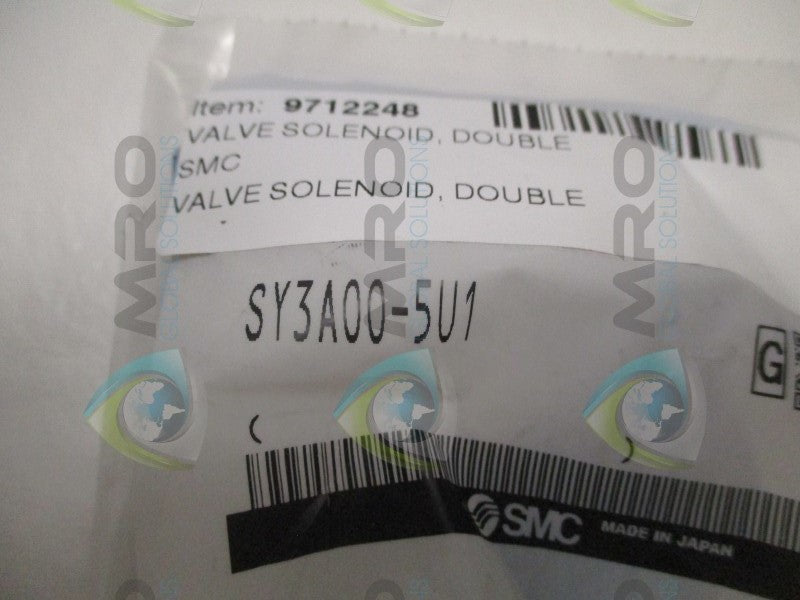 SMC SY3A00-5U1 SOLENOID VALVE * NEW IN FACTORY BAG *