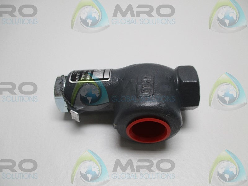 CYRUS SHANK 813 SAFETY RELIEF VALVE 1/2" 350# NSNP