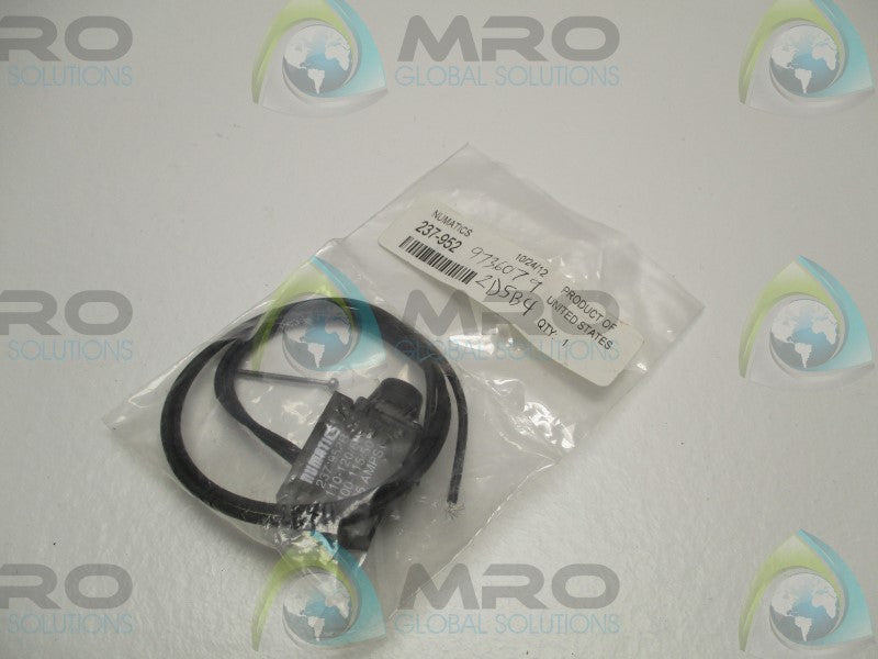 NUMATICS 237-952 COIL 110-120/100-115V * NEW IN FACTORY BAG *