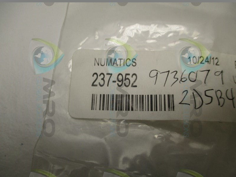 NUMATICS 237-952 COIL 110-120/100-115V * NEW IN FACTORY BAG *