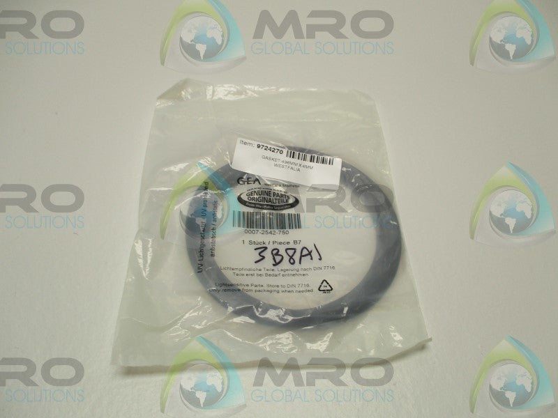 GEA 0007-2542-750 GASKET * NEW IN FACTORY BAG *