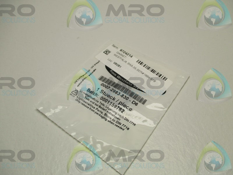 GEA 0007-2983-830-D6 GASKET  NSMP