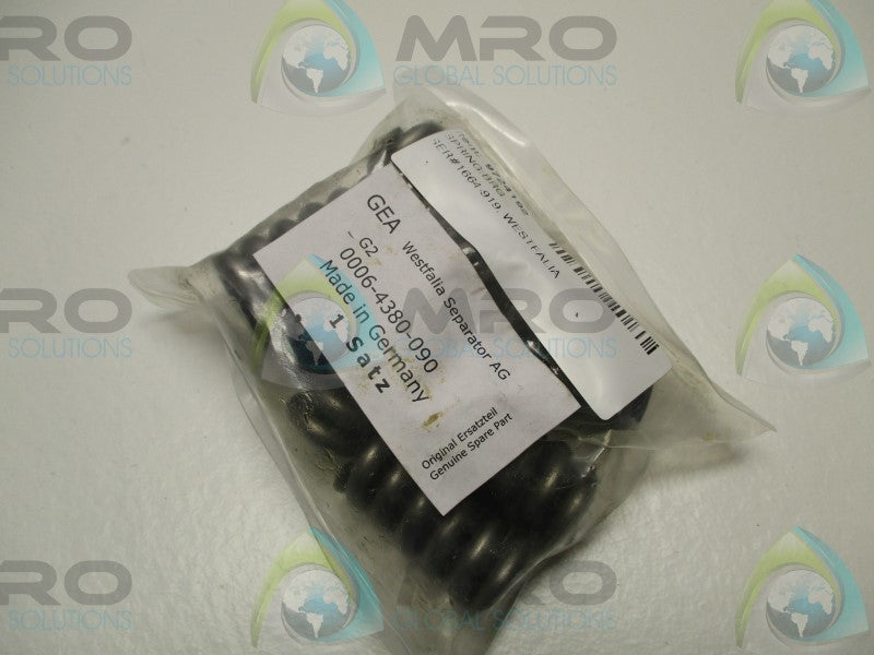 GEA 0006-4380-090 SPRING (PKG. OF 9) * NEW IN FACTORY BAG *
