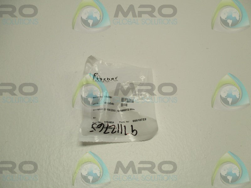 FISCHER 114391 CONNECTOR  NSMP