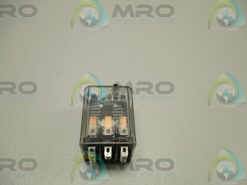 SKY ELECTRONICS SKAPLM-3C RELAY 120VAC  UNMP