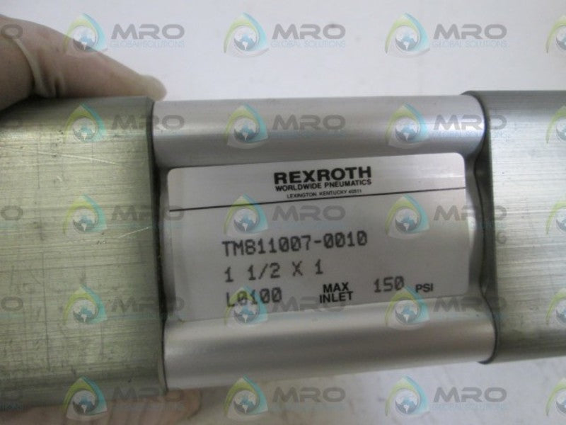 REXROTH CYLINDER 1-1/2"X1"  150 PSI TM-811007-00010 *NEW IN BOX*