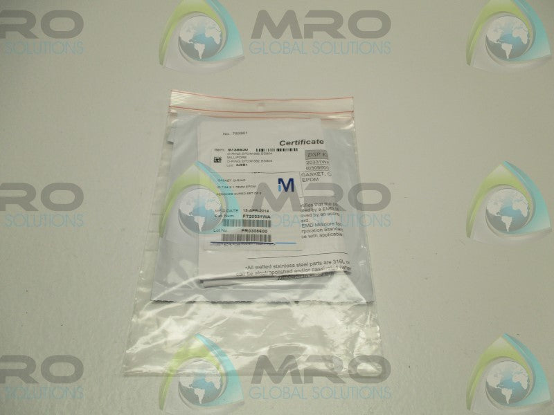 MILLIPORE FT20331WA GASKET O-RING (PKG. OF 5)  NSMP