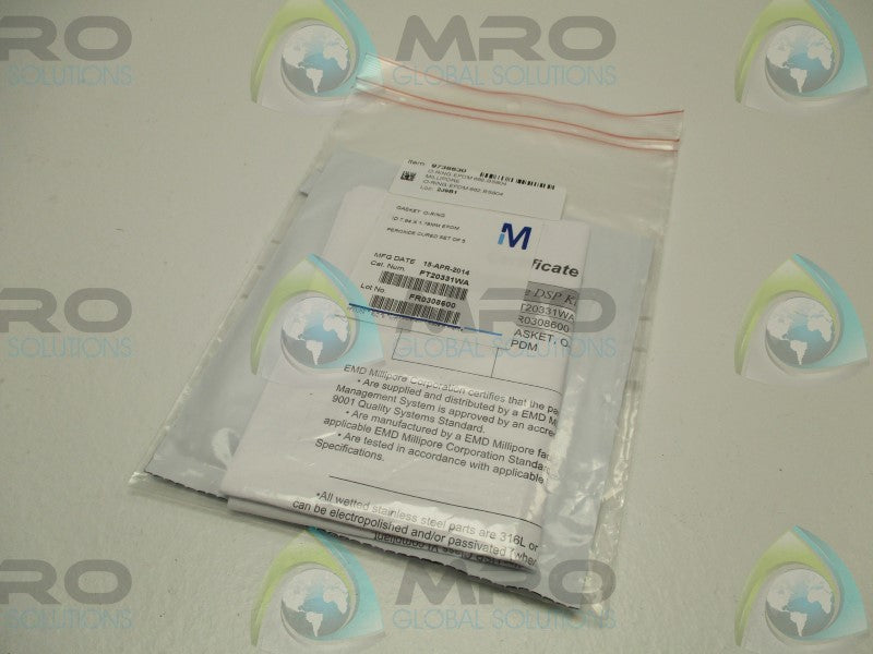MILLIPORE FT20331WA GASKET O-RING (PKG. OF 5)  NSMP